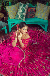 Yasmin Zaman - Haya - Hot Pink - 3 Piece